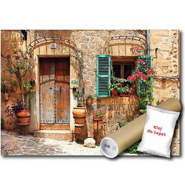 Vinylová fototapeta Město Ulice Valldemossa Mallorca Španělsko 152x104