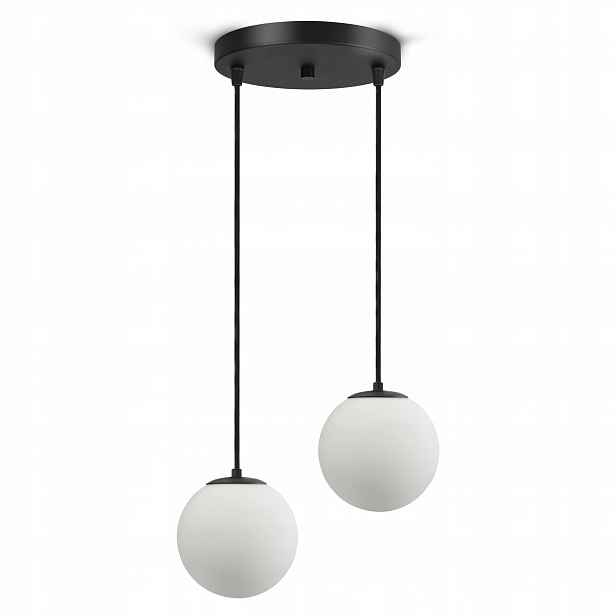 Závěsné Stropní Svítidlo Lustr Full Globe Glass 561-EZ2 G9 Bílé Led koule