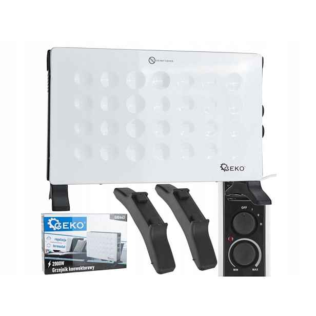 Konvektor s termostatem Modern 2 kW, bílý G80443