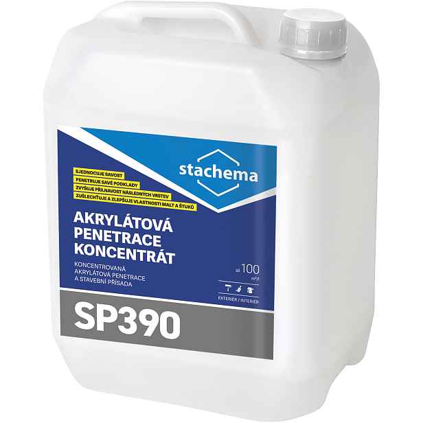 Penetrace koncentrát akrylátový Stachema SP390 mléčně bílý 5 l