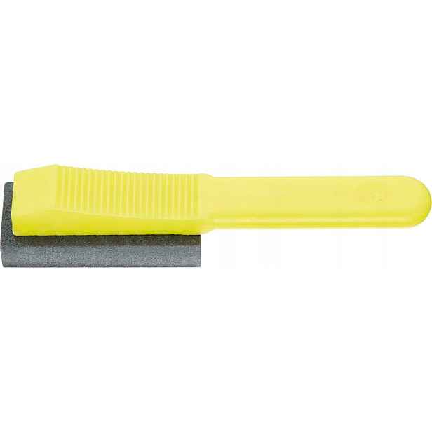 Ruční brousek s rukojetí 125 mm K180 žluté Müller