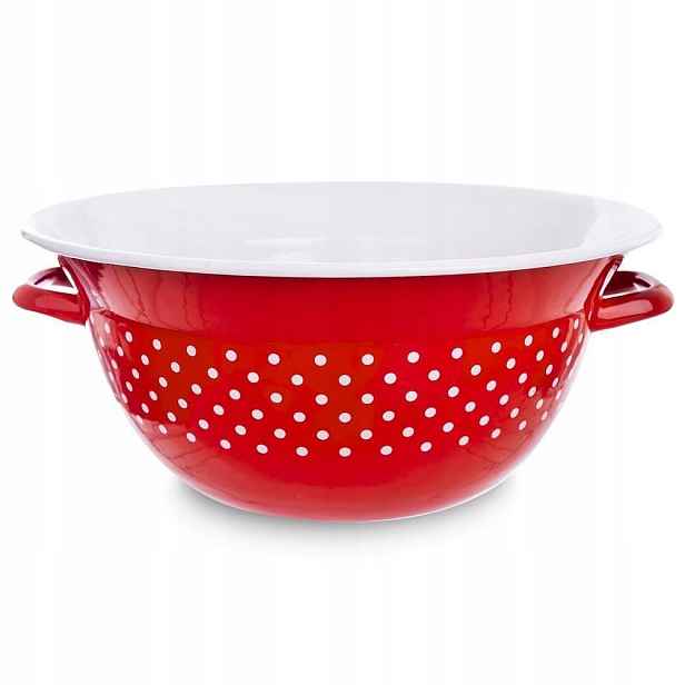 Smaltovaná kuchyňská mísa na míchání salátového těsta 26 cm 2,5 l
