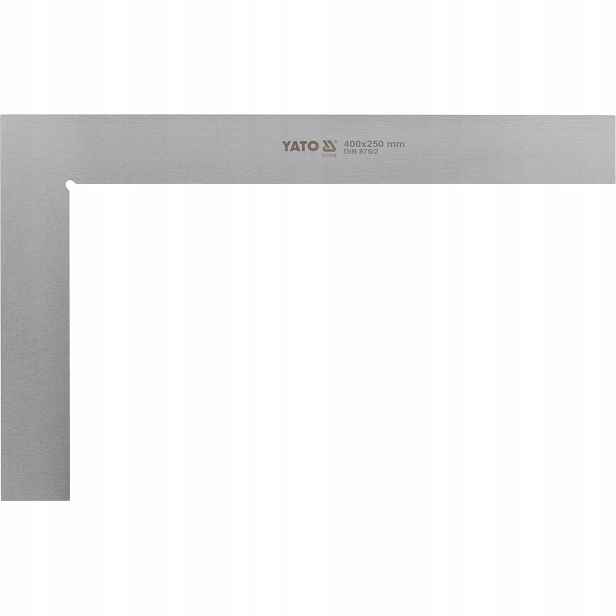 Ocelový Zámečnický Úhelník 400 X 250 MM Přesný 90° Din 875/2 Yato