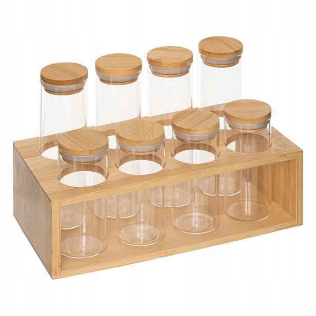 Sada nádob na koření Epice, 4 x 80 ml a 4 x 120 ml