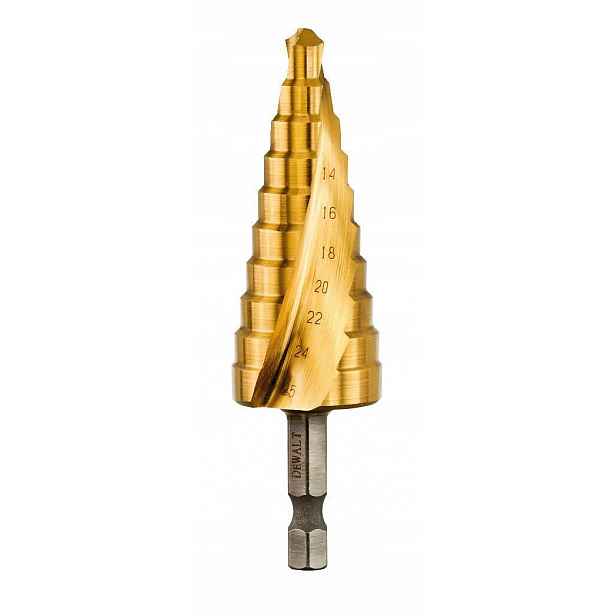 vrták Hss-g do kovu, 14,0 25,0 mm, DeWalt [DT5030-QZ]