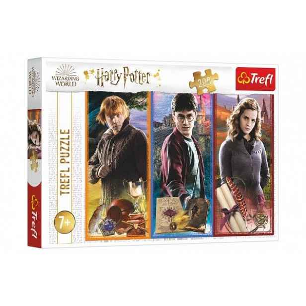 Trefl Puzzle Harry Potter Ve světě magie a kouzel, 200 dílků