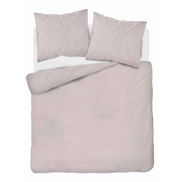 Sada Povlečení Z Adamašku 220x200 Pure Collection Pudrová Růžová