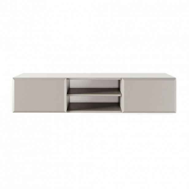 Selsey TV stolek Chocolated béžový 137/30/39 cm