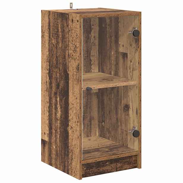 vidaXL Servírovací skříň Staré dřevo 35 x 37 x 76 cm Kompozitní dřevo