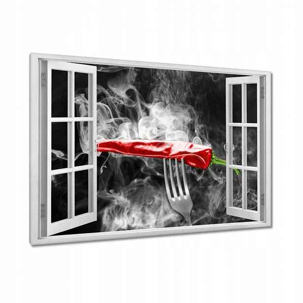 Obrazy 90x60 Chilli paprička Vidlička