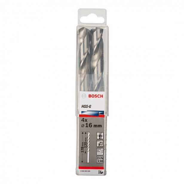 Bosch - Sada vrtáků do kovu, 16x178 mm, 4 ks 2608585595