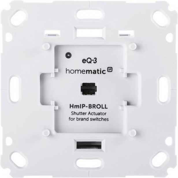 Homematic Ip -BS2 Spínací akční člen dvoukanálový 6A, zápustná montáž