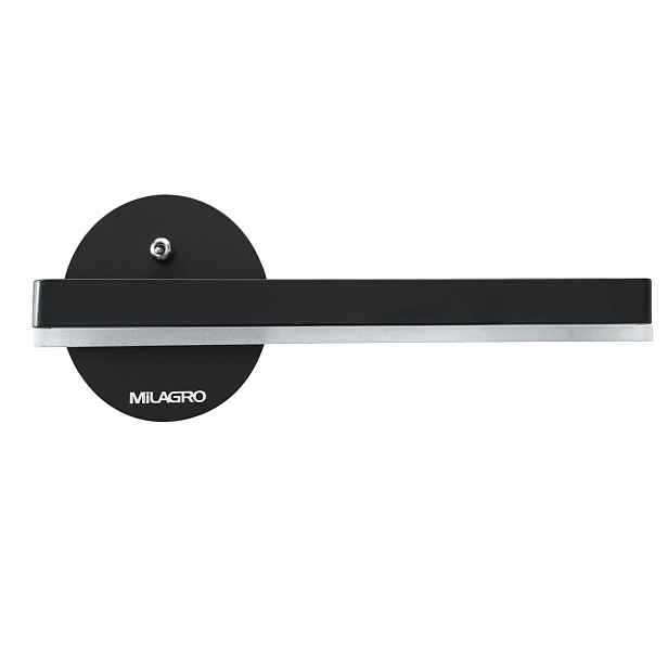Milagro Led nástěnné svítidlo Sydney ML6348 6W 420lm 4000K IP44 černé