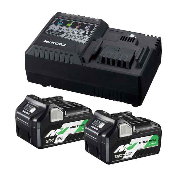 Nabíječka Multivolt 2aku BSL36A18X 5Ah 18/36V Hikoki UC18YSL3 Whz