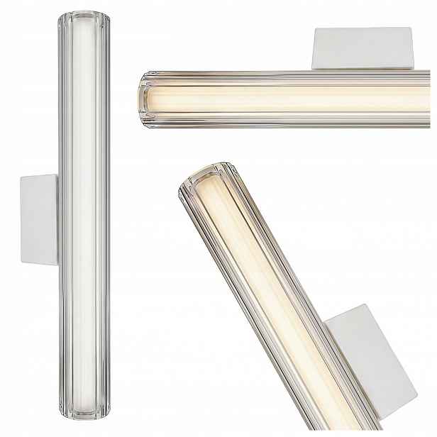 Nástěnné Svítidlo Linea 45 CM Light Prestige Bílé Elegantní Led Nástěnné Svítidlo Cct