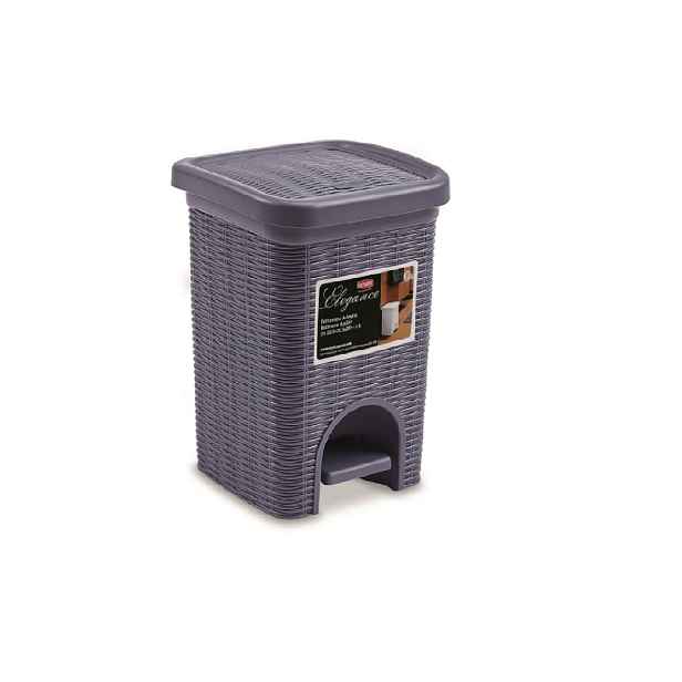 STEFANPLAST Odpadkový koš do koupelny Elegance 6l, modrý