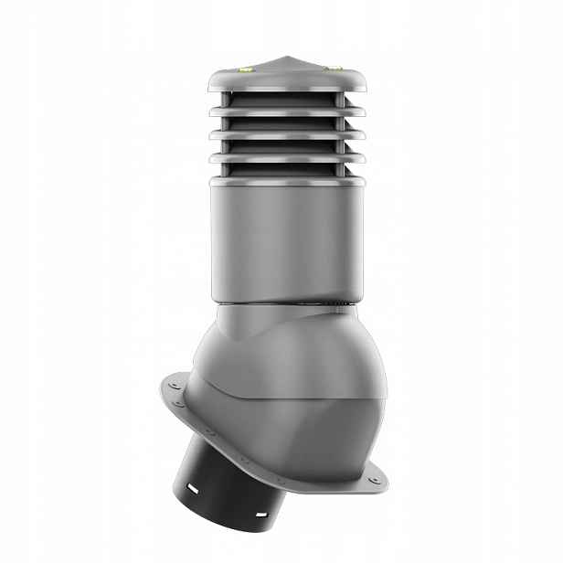 Větrací komín Smartline profil H fi 150 mm, zateplený grafit