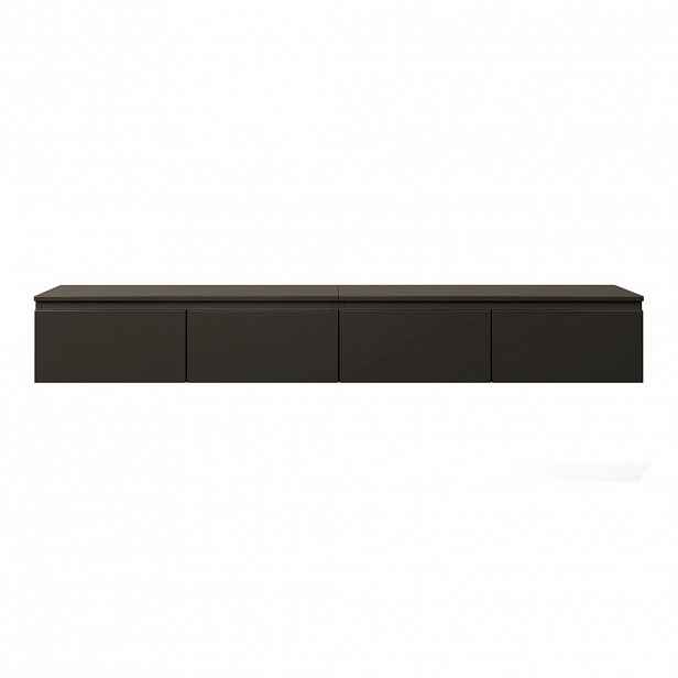Selsey TV stolek Bemmi černý 200/28/32 cm