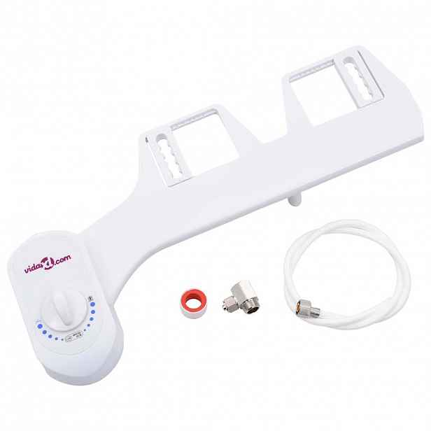 vidaXL Přídavný bidet na toaletní sedátko s jednou tryskou