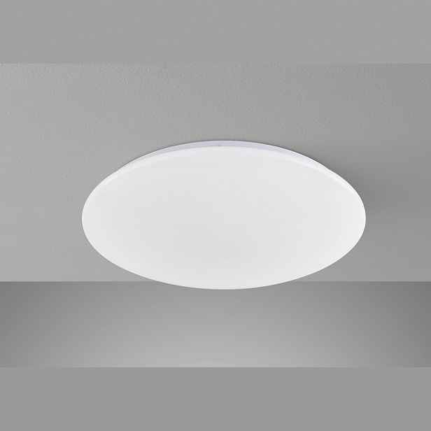 Stropní svítidlo Mona bílá saténová Ø 39,5 cm 18W 3000K 2300lm Fischer&Honsel