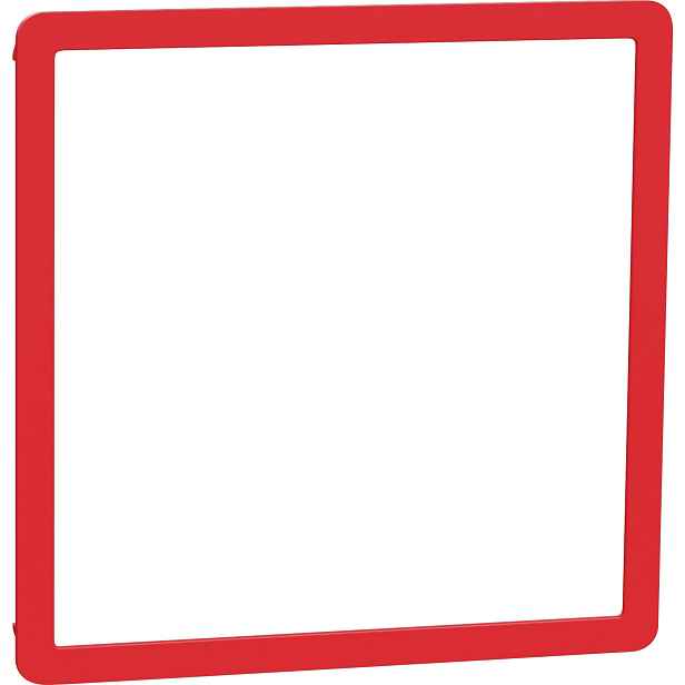 Rámeček dekorativní Schneider Electric Unica Nová Studio Outline jednonásobný red