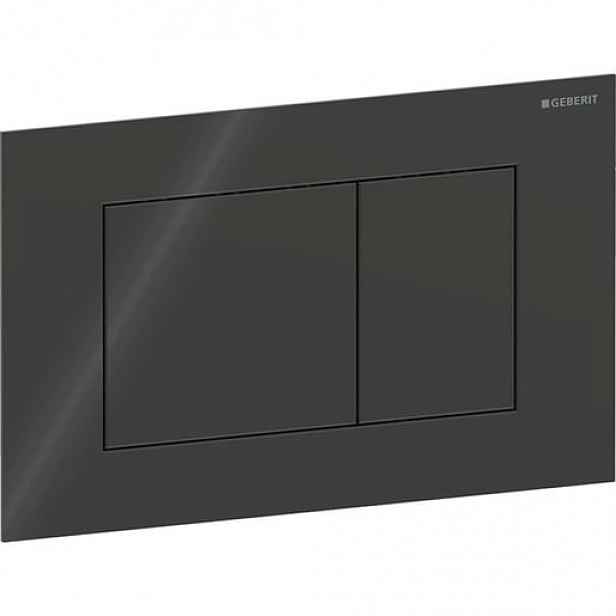 Geberit Sigma40 ovládací tlačítko sklo černá 115.629.SJ.1