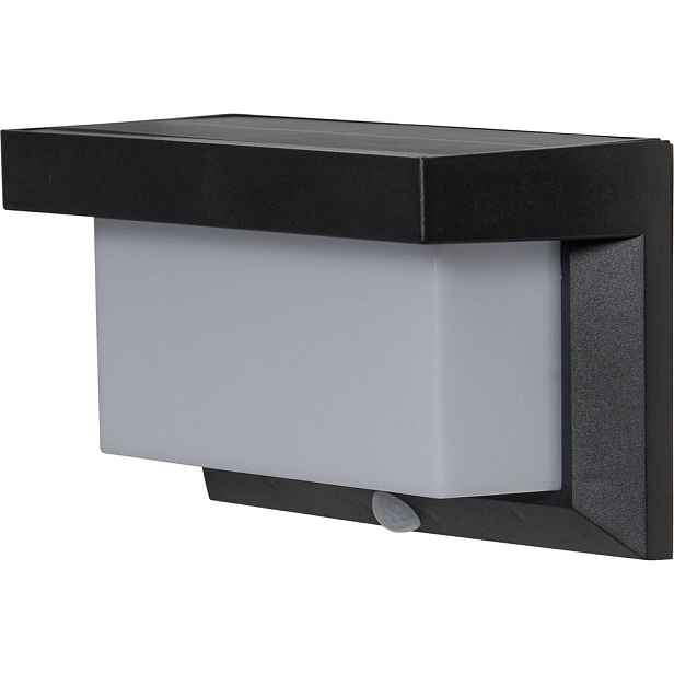 Nástěnné solární LED svítidlo Star Trading Valla, 20 x 12 cm