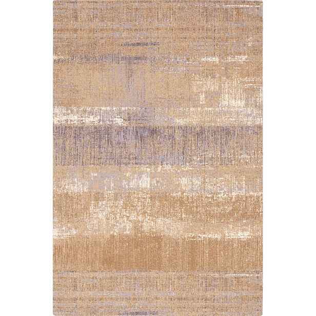 Hnědý vlněný koberec 200x300 cm Layers – Agnella
