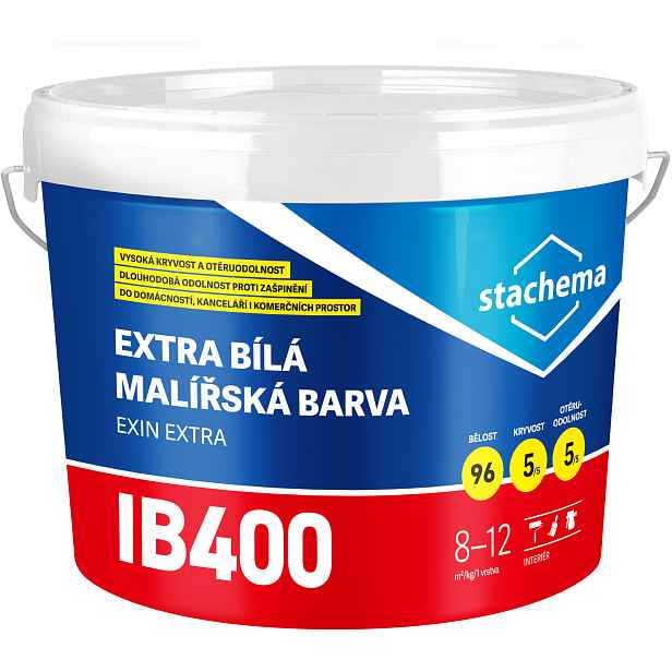Malba interiérová Stachema IB400 bílá 40 kg