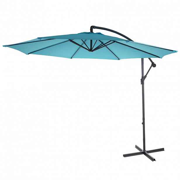 MCW SKLOPNÝ DEŠTNÍK Turquoise