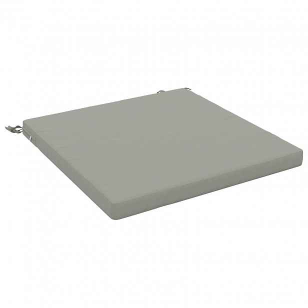 vidaXL Polstr s jedním kusem SOEST 100% polyester Šedá 80 x 80 x 5 cm