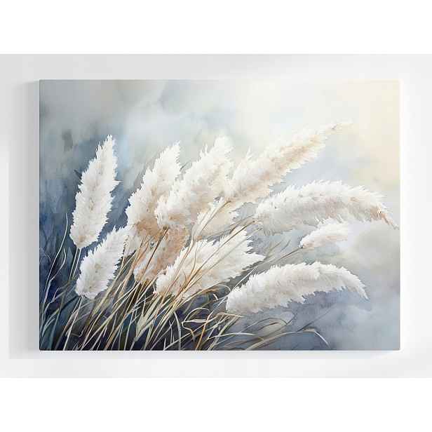 Plakát Akvarel Příroda Tráva Pampasová 100x75