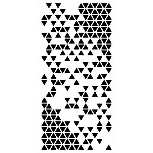 Šablona Pro Ozdobné Omítky LuxBud Panel 15 92x44 cm Moderní