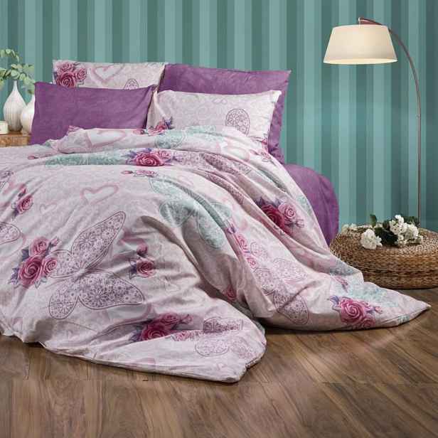 Bavlněné povlečení DELUXE 140x220+70x90 Romantik