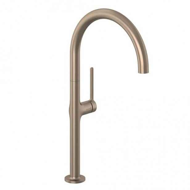 Kludi Reef dřezová baterie s otočným ramínkem kartáčovaný bronz 50803N175