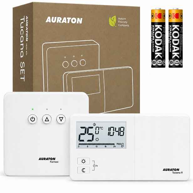Řidicí Jednotka Ke Kotli Co Bezdrátový Regulátor Auraton Tucana Set