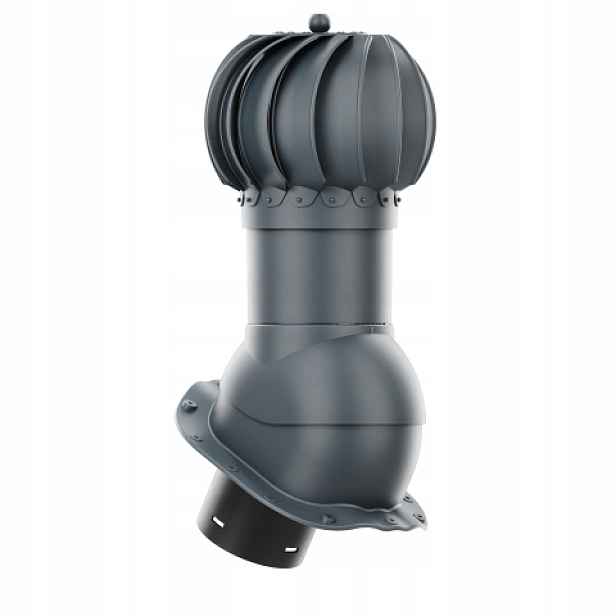 Rotační krb Rotoline profil G fi 150 mm kulatý antracitový