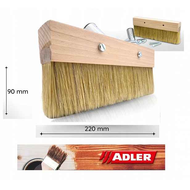 Adler Kartáč na malování terasou 220 mm