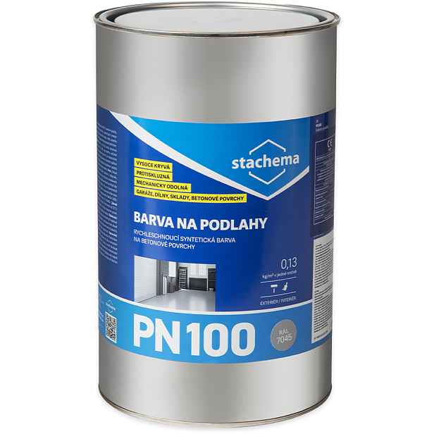 Barva na podlahy Stachema PN100 RAL 7045 5 kg