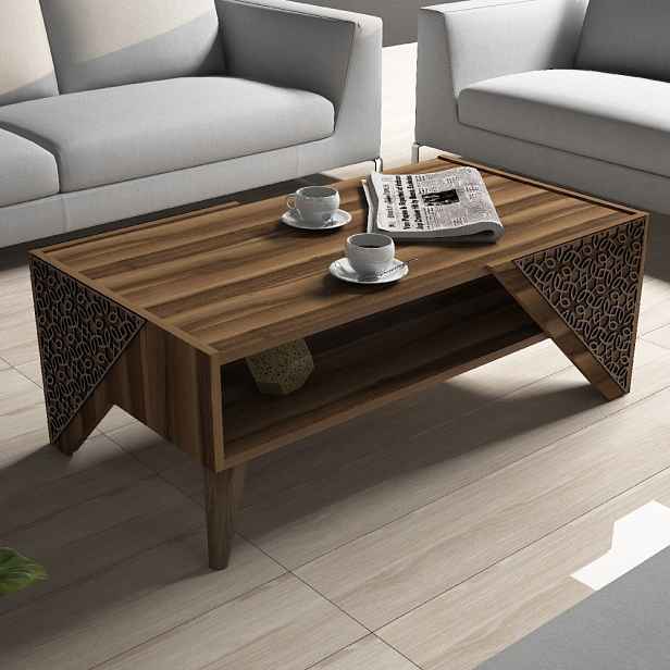 Konferenční stolek Beril - Walnut