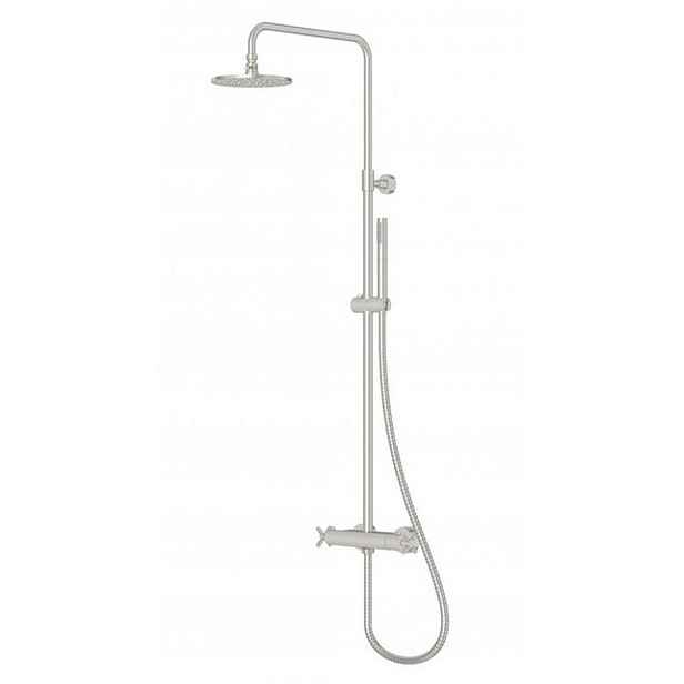 Steinberg 250 - Sprchový set s termostatem, průměr 20 cm, kartáčovaný nikl 250 2721 BN