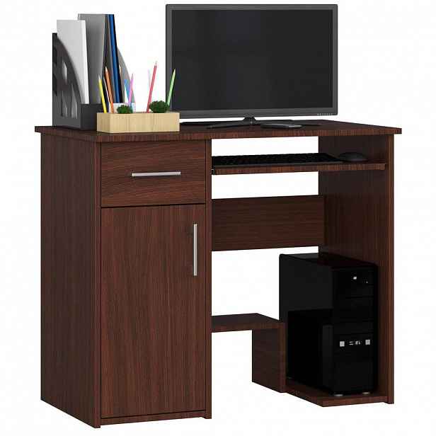 RAUMHIRSCH FURNITURE PSACÍ STŮL Tmavě hnědý 74/90/50
