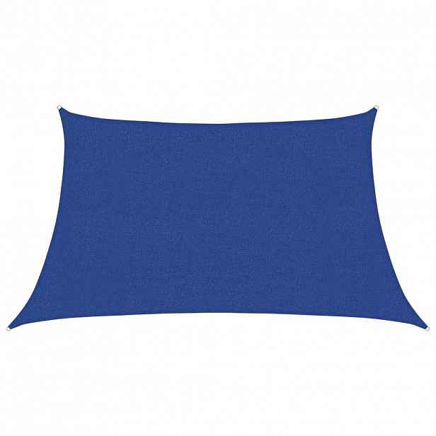 vidaXL Stínící plachta 160 g/m² modrá 3/4 x 2 m HDPE