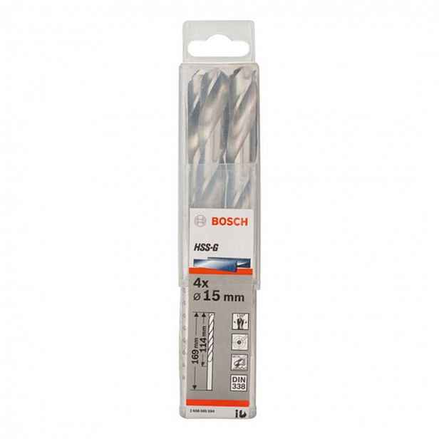 Bosch - Sada vrtáků do kovu, 15x169 mm, 4 ks 2608585594