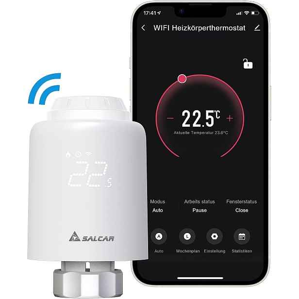 Inteligentní radiátorový termostat WiFi TRV603
