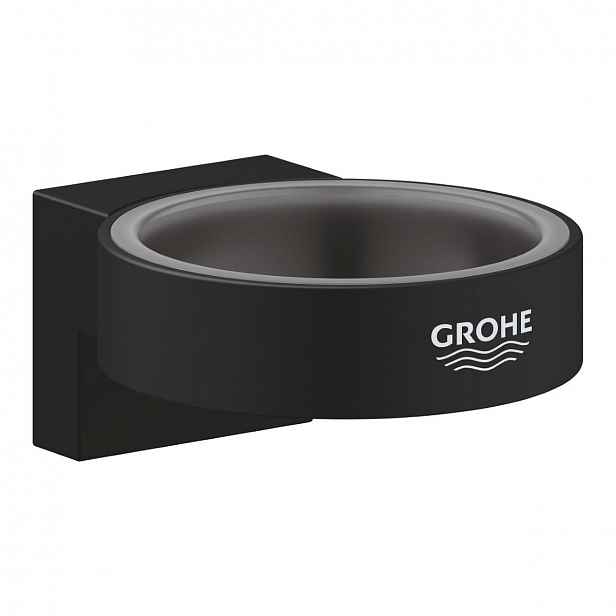 Držák Grohe Selection bez skleničky phantom black 41217KF0