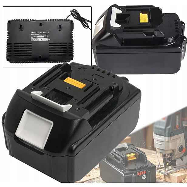 2 ks Akumulátor 18 V 6 Ah nabíječka DC18RD 14 – 18 V Pro BL1850