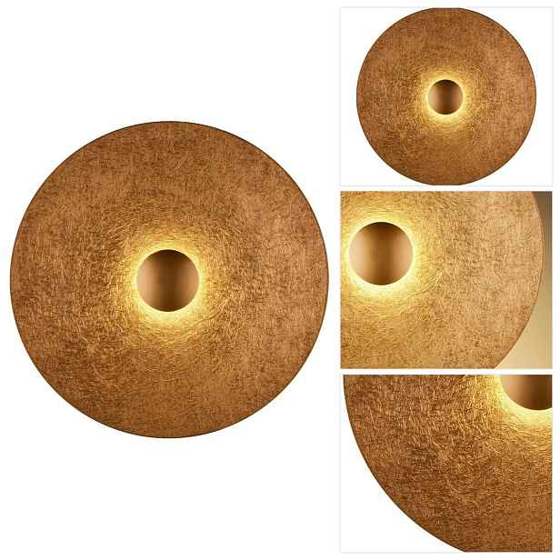 Černé nástěnné svítidlo Sole Led je moderní nad zrcadlem v koupelně Sigma Lighting