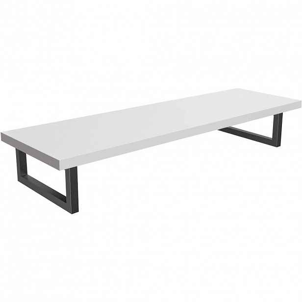 Deska pod umyvadlo Navira Pro + 2 konzole pod desku - bílá matná - 100x3,6x46 cm - 606012