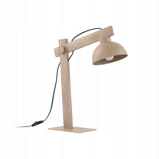 Kancelářská stolní lampa Béžová Oslo E27 Designová do 52 cm Tk Lighting